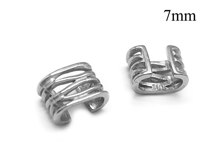 Sterling silver slider beads deals
