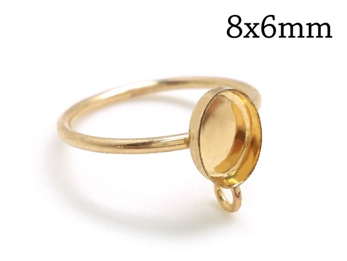 Bezel cup ring sales