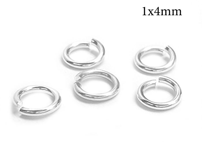Jump Ring, 4mm Open 925 Jump Ring, 4mm Open 925