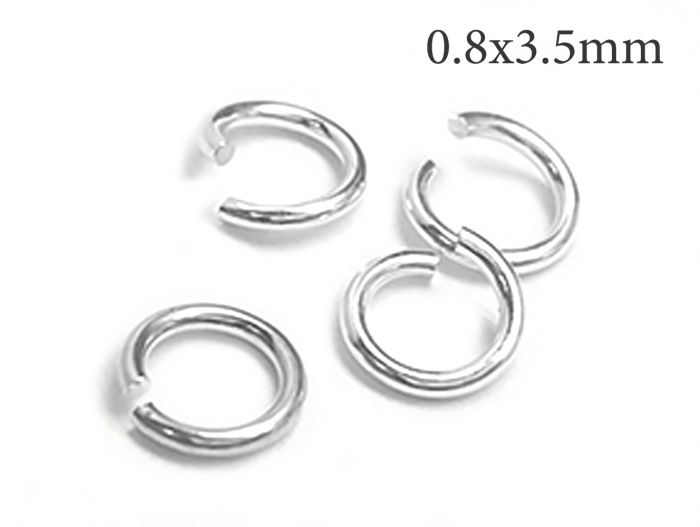 Sterling Silver (925) Open Jump Rings