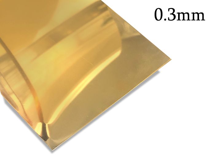 Yellow Gold Filled Sheet 0.3mm wide 9cm