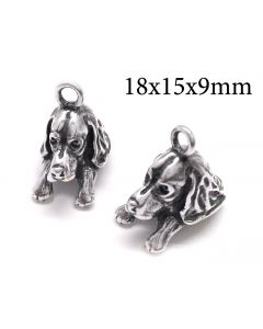 10743s-sterling-silver-925-dog-pendant-spaniel-puppy-charm-18x15x9mm.jpg