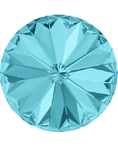 14mm 1122 Rivoli Swarovski Undrilled Fancy Stones Light Turquoise