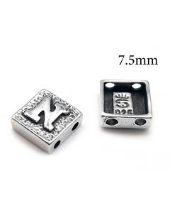 5003ns-sterling-silver-925-alphabet-letter-n-bead-7mm-with-4-holes-1mm.jpg