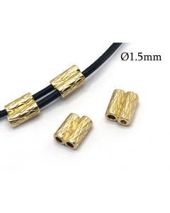 7337b-brass-textured-double-round-tube-clasp-slide-7.5x6mm-fits-1.5mm-cord.jpg