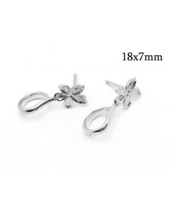 7711s-sterling-silver-925-18x7mm-flower-stud-earring-with-loop-8mm.jpg