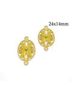 8191b-brass-oval-pattern-link-24x14mm-with-2-loops.jpg