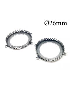 9060s-sterling-silver-925-round-crown-bezel-cup-for-bracelet-26mm-4-loops.jpg