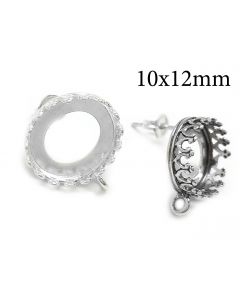 95016-9313b-brass-oval-crown-bezel-cup-post-earrings-12x10mm-with-loop.jpg