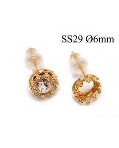 95016-956330b-brass-round-crown-bezel-cup-post-earrings-6mm.jpg