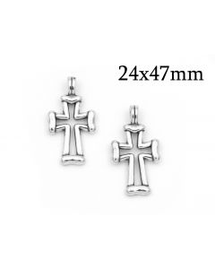 po10-an-sterling-silver-925-hollow-cross-pendant-46x25mm-antique.jpg