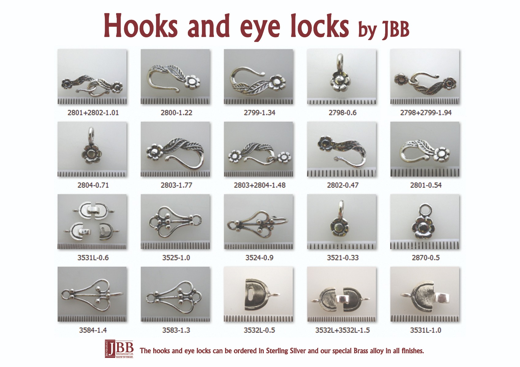 Hooks and Eye locks